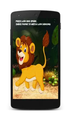 Talking Lion android App screenshot 0