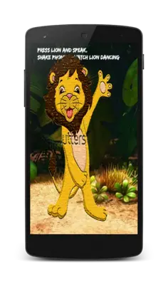 Talking Lion android App screenshot 1